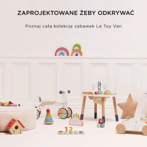 Drewniane klocki sorter zabawka sensoryczna, edukacyjna, dzieci Le Toy Van