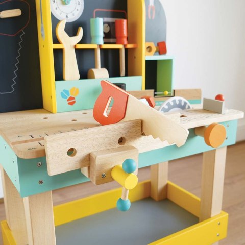 Drewniany warsztat z narzędziami Alexa, zestaw majsterkowicza, Le Toy Van